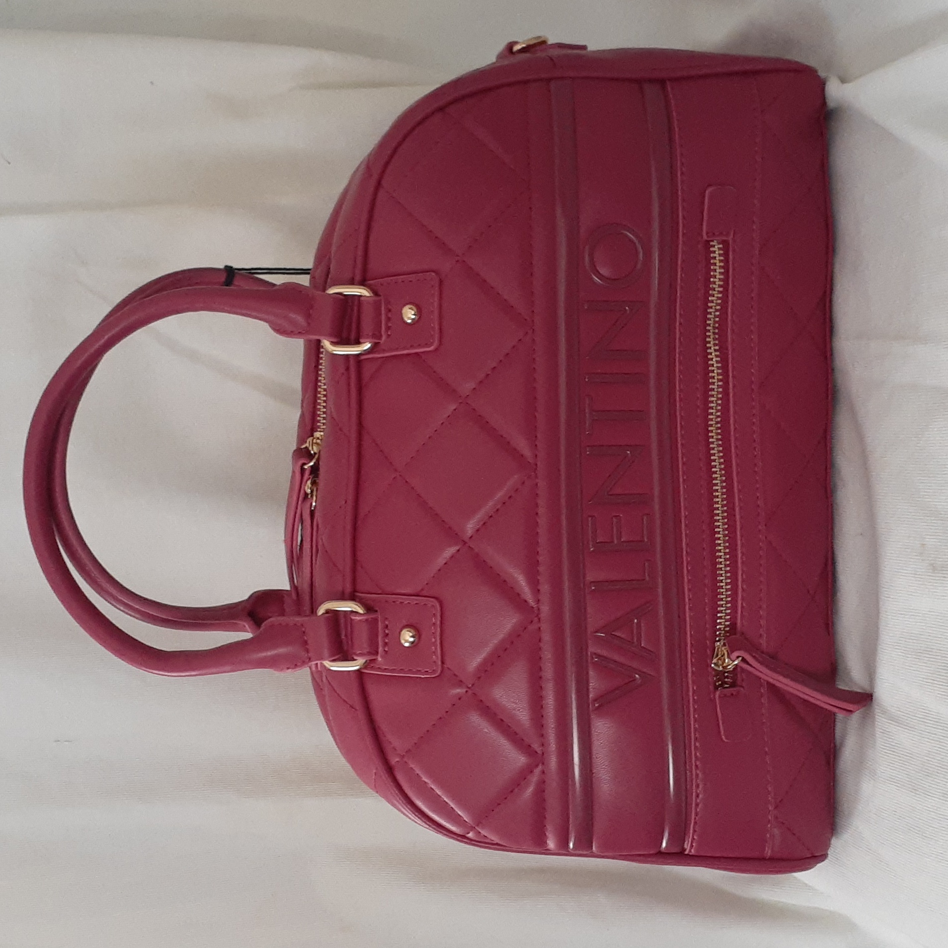 Valentino Authentic Ada Bag Pink Adjustable Strap Inside Pockets